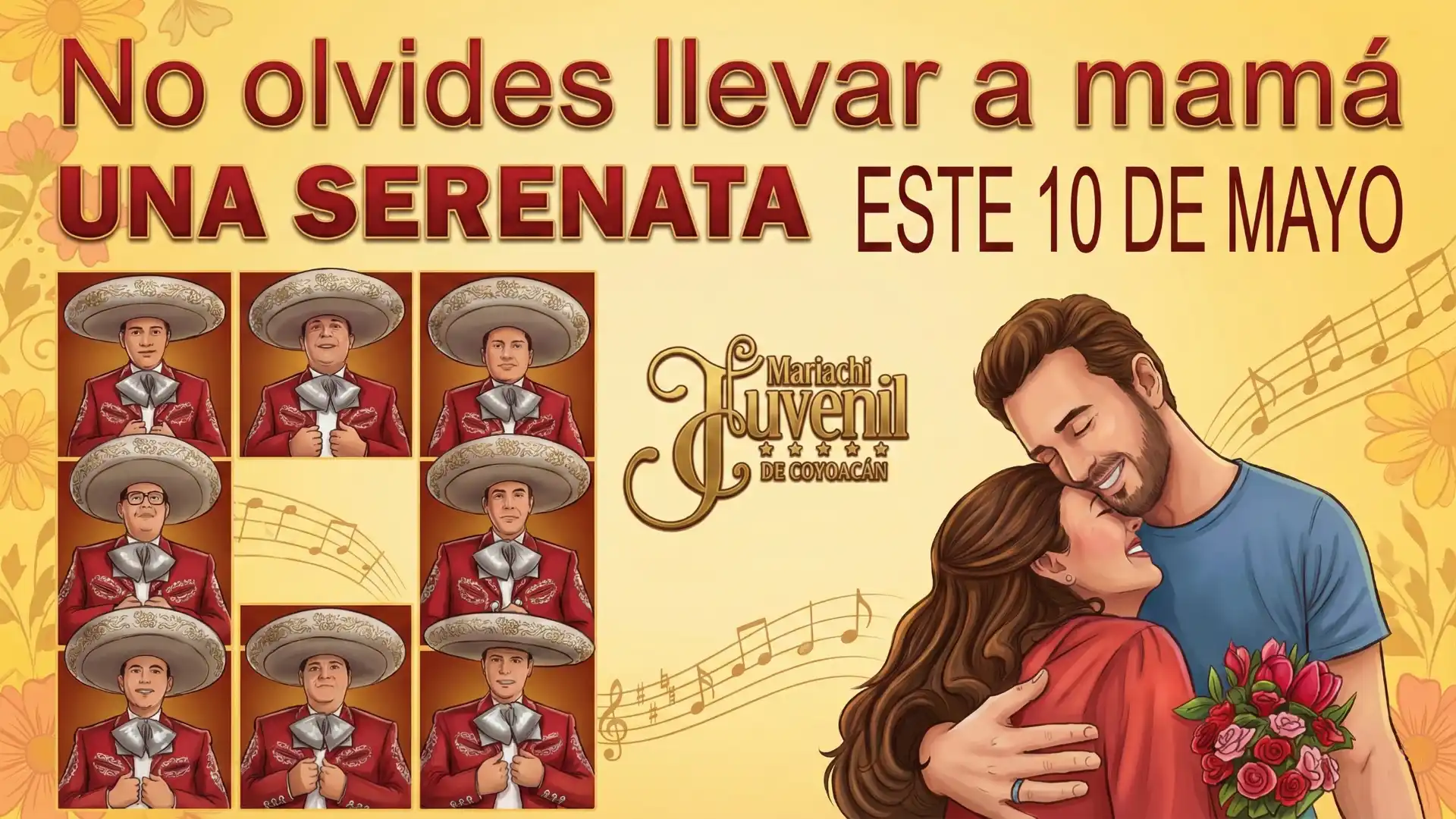 Mariachi para serenatas 10 de Mayo Coyoacán CDMX